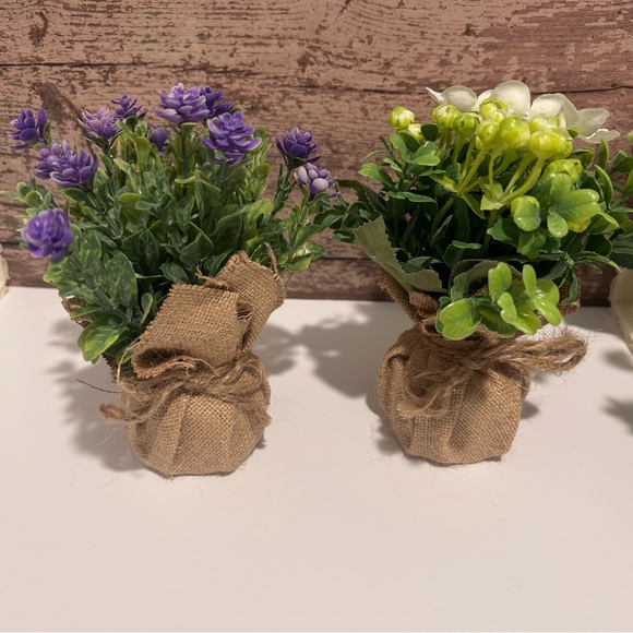 Artificial Plant Decorations small Fake Plants Indoor Outdoor - Picture 2 of 4